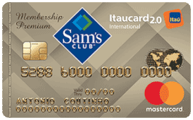 Cartão de Crédito Sam's Itaucard 2.0 Internacional 