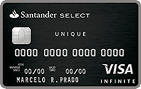 Cartão de Crédito Select Unique Black Visa