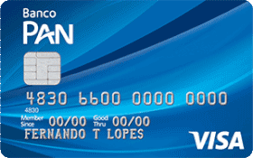 Cartão PAN Visa Internacional - Solicitar Cartão