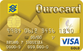 Cartão de Crédito Ourocard Banco do Brasil Visa Gold 