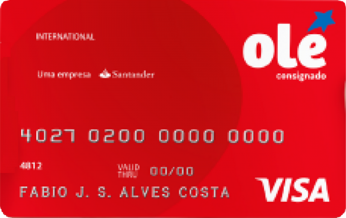 Cartão de Crédito Olé Consignado - Solicitar/Fazer