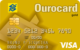 Cartão de Crédito Ourocard Banco do Brasil Visa Gold 